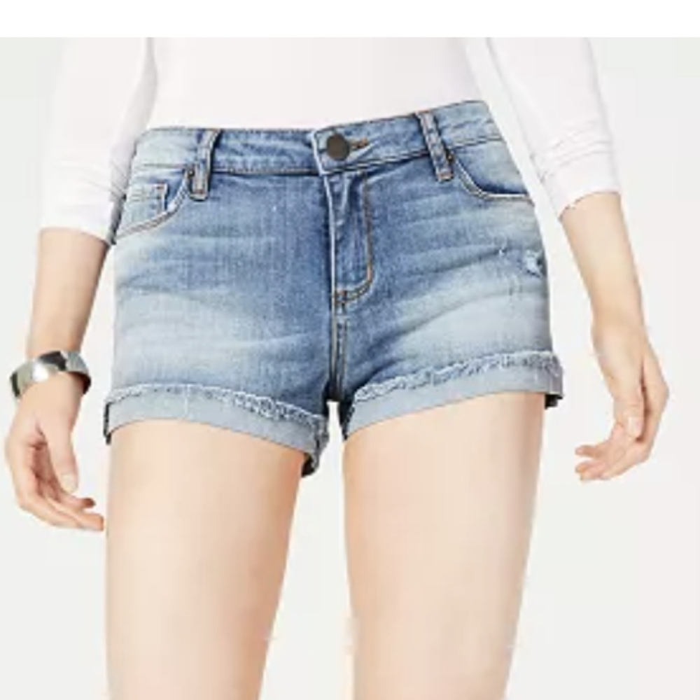 STS Blues Molly Cuffed Denim Shorts, Women's Size 31 Excellent Condition